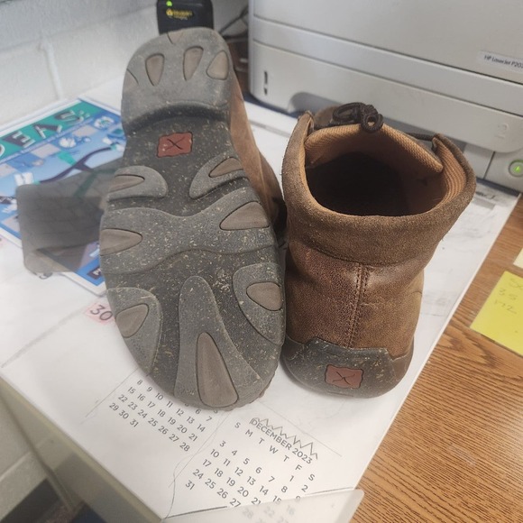 Mens Twisted X drivers size 10 - Picture 4 of 5